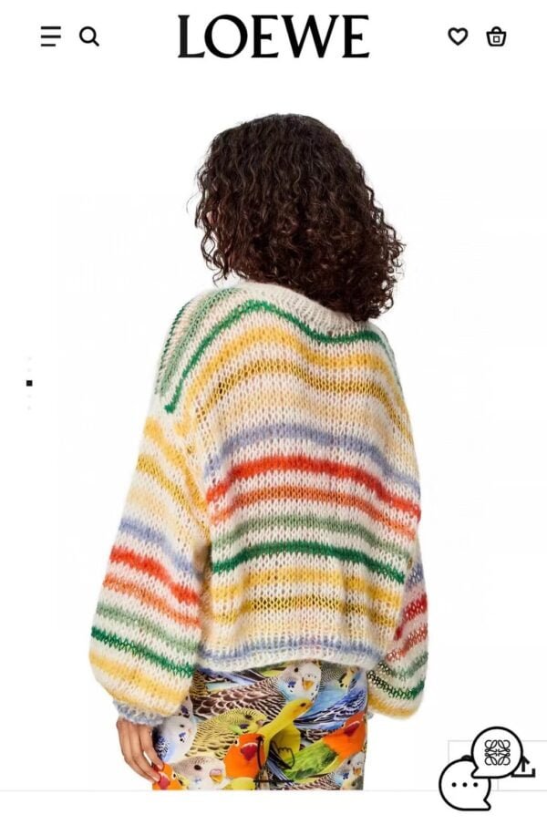 Woman Stripe Sweater - Image 3