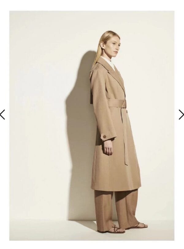 Vince long trench coat - Image 5